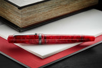 Maiora Aventus Fountain Pen - Amore Red/Ruthenium