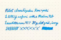 Pilot Iroshizuku Kon-peki - 4ml Ink Sample