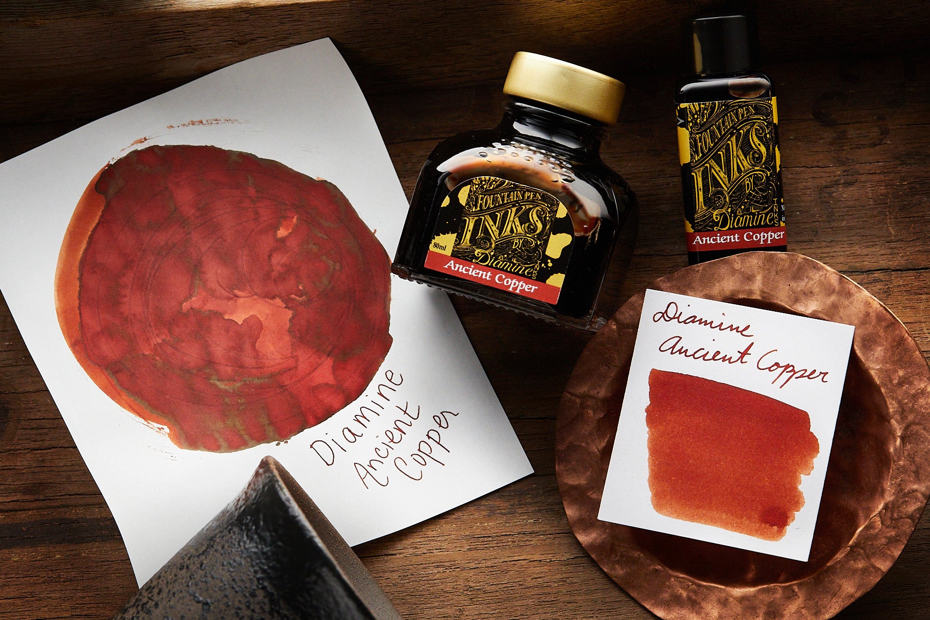 Diamine Ancient Copper: Fountain Pen Ink Review - The Goulet Pen Company