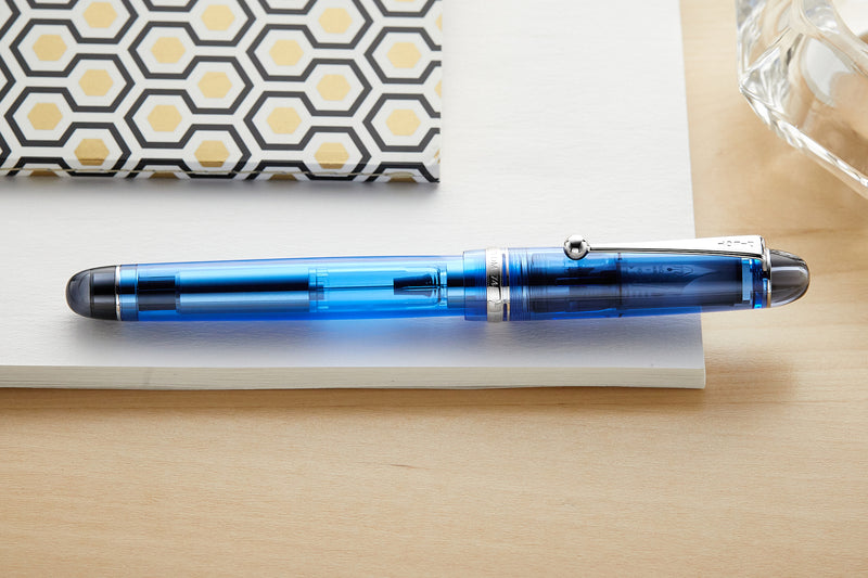 Pilot Parallel Fountain Pen - Blue, 6.0mm - The Goulet Pen Company