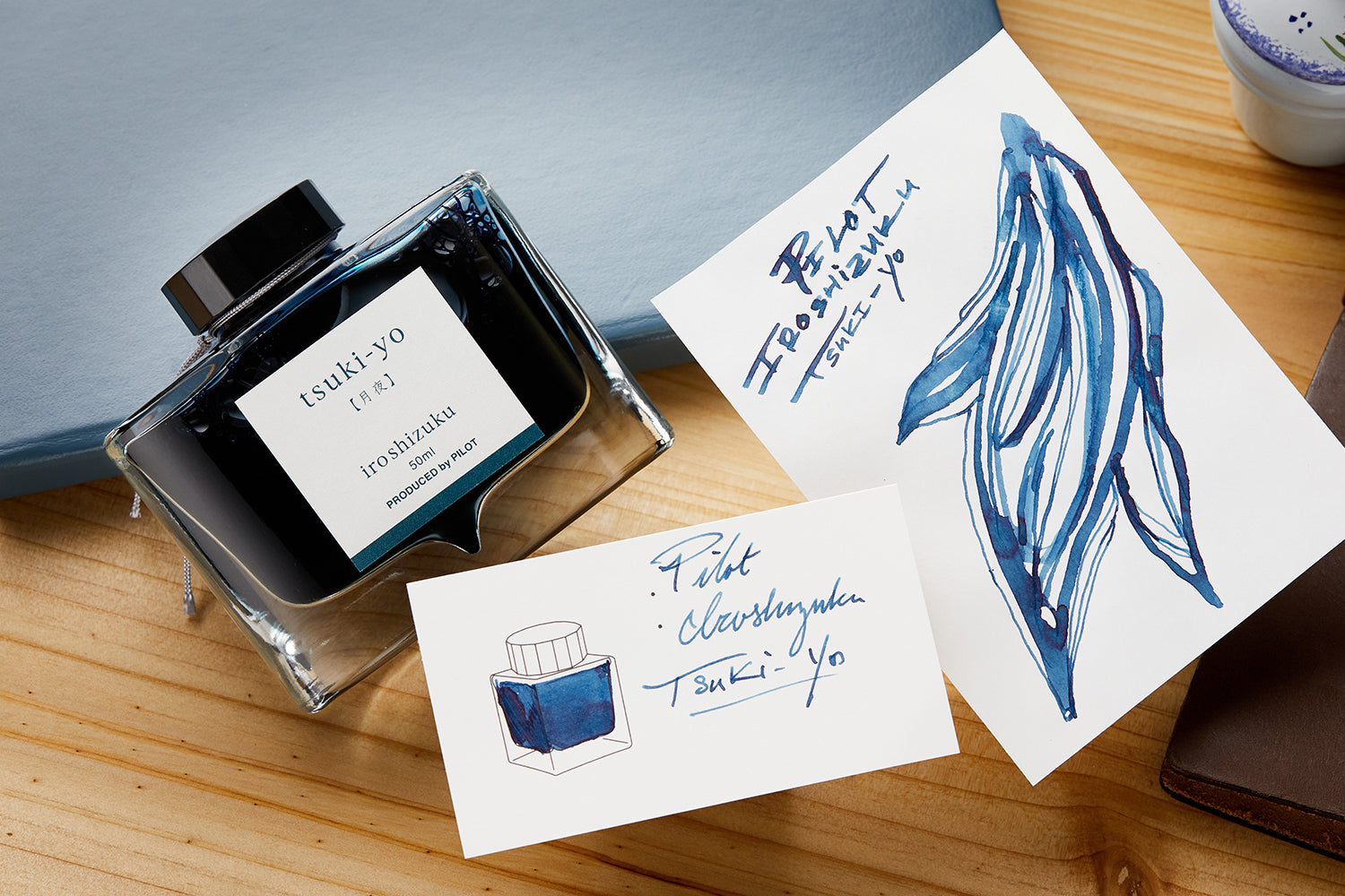 Pilot Iroshizuku Tsuki-Yo Fountain Pen Ink – Review –  – Fountain  Pen, Ink, and Stationery Reviews