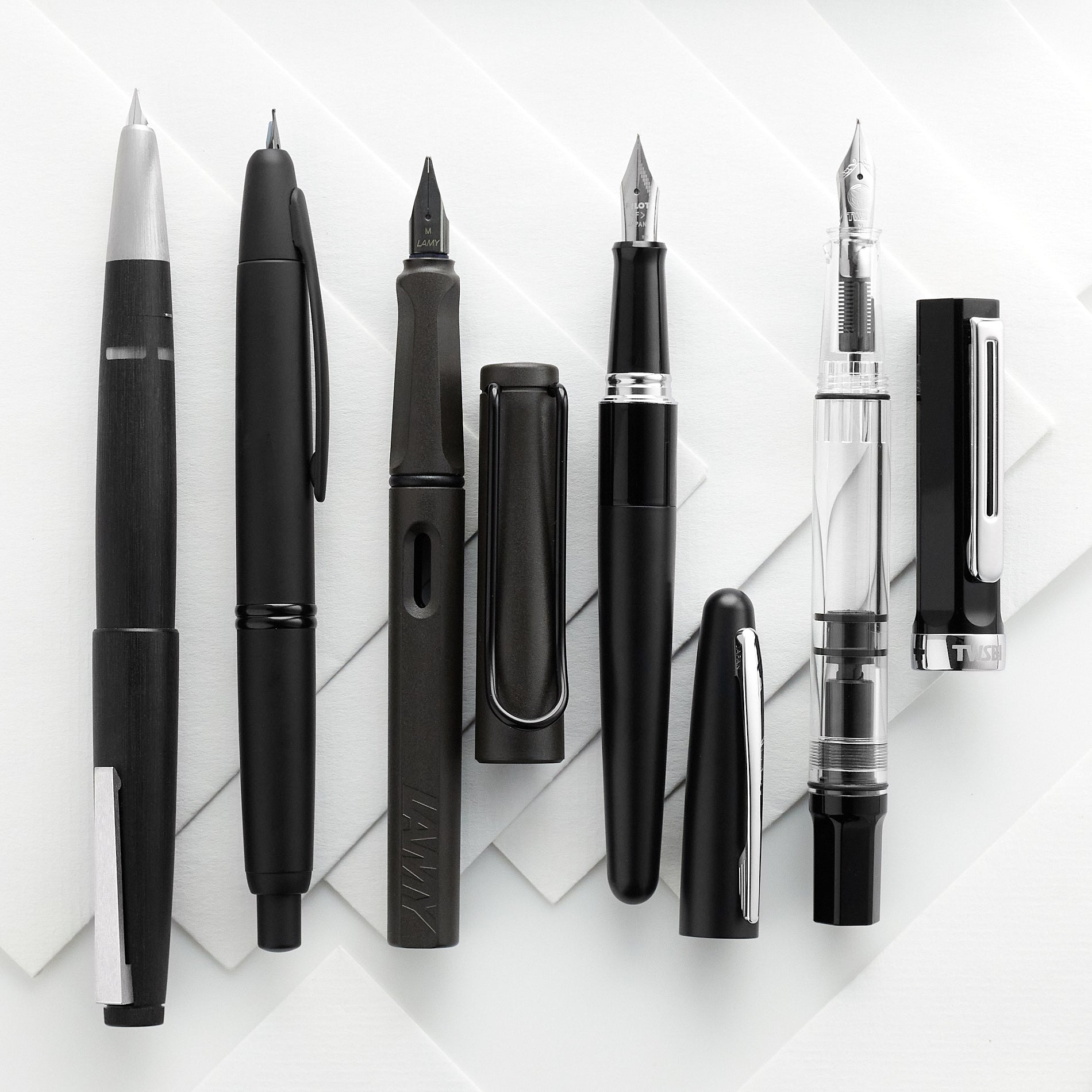Black Fountain Pens - The Goulet Pen Company