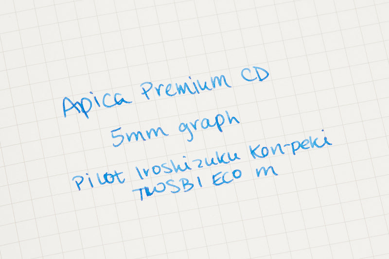 Apica Premium CD A5 Notebook - Red, Graph