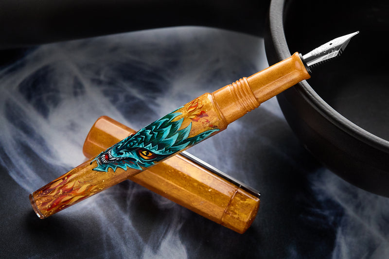 BENU Euphoria Fountain Pen - Glasóg Dragon (Limited Edition)