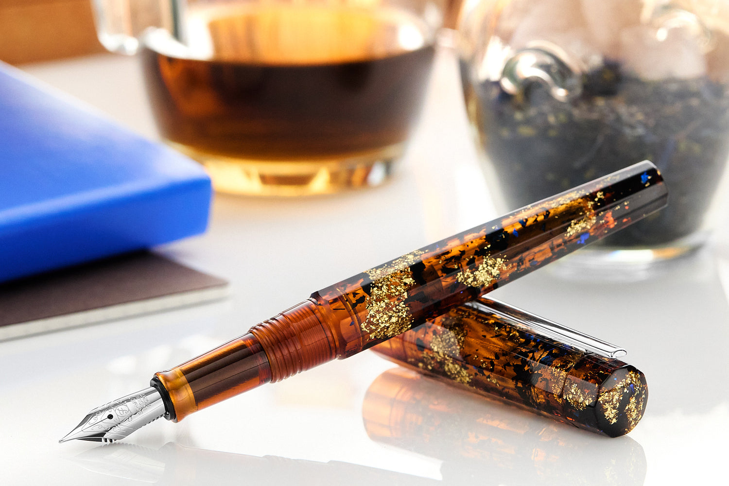 Amber Resin Infused Rollerball