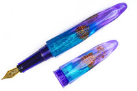 BENU Briolette Fountain Pen - Amethyst Tide