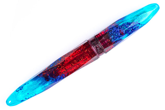 BENU Briolette Fountain Pen - Fiery Azure