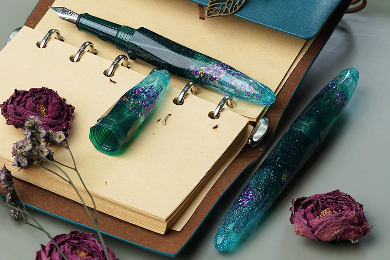 BENU Briolette Fountain Pen - Starlit Oasis