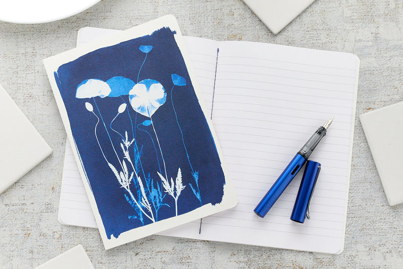 Clairefontaine Cyanotype A5 Stitched Notebook - Lined