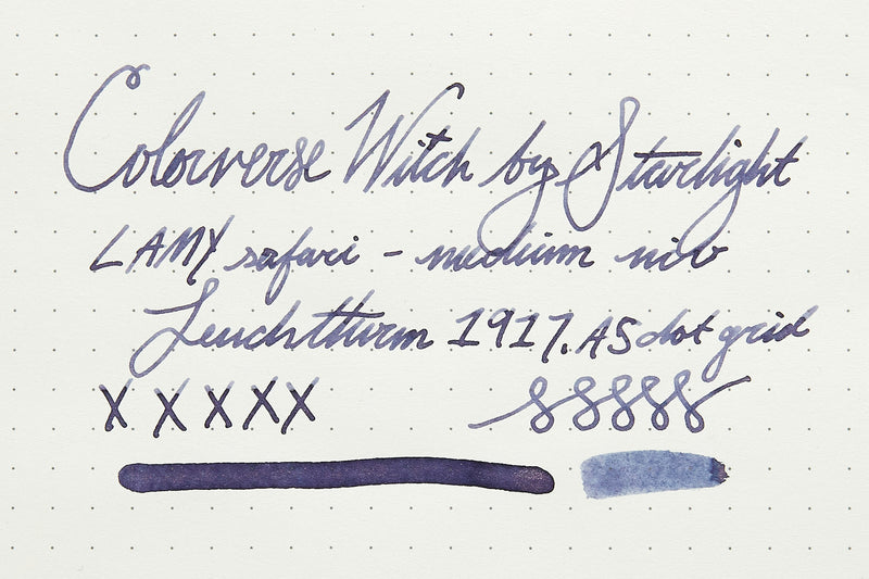 Colorverse Witch by Starlight - Ink Sample