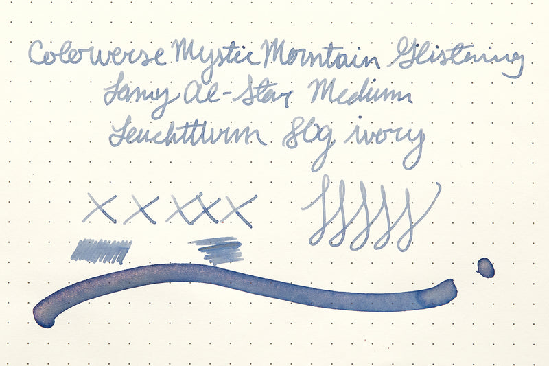 Colorverse Mystic Mountain Glistening - Ink Sample - The Goulet Pen Company