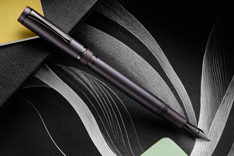 Conklin Duragraph Fountain Pen - Smoky Purple PVD (Special Edition)