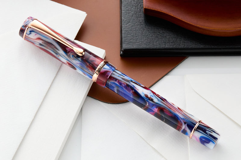 Conklin Duragraph Fountain Pen - Amethyst Whirlwind (Limited Edition)