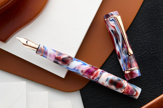 Conklin Duragraph Fountain Pen - Amethyst Whirlwind (Special Edition)