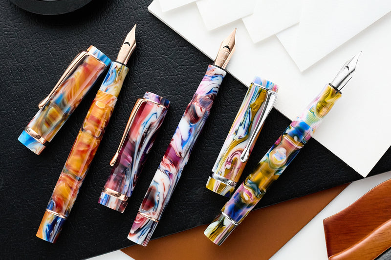 Conklin Duragraph Fountain Pen - Rainbow Whirlwind (Limited Edition)