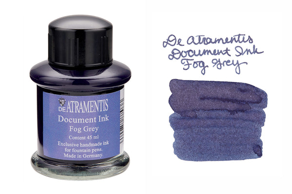 De Atramentis Document Ink Urban Grey - 45ml Bottled Fountain Pen Ink - The  Goulet Pen Company