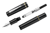 Delta Spaccanapoli Fountain Pen - D'Angio' Black