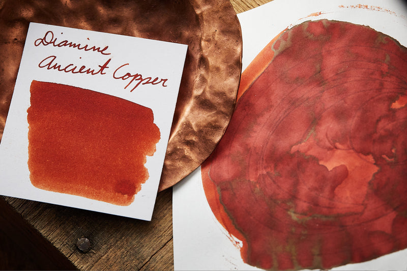 Diamine Ancient Copper - Ink Sample