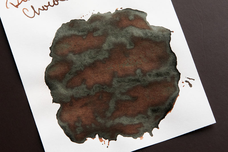 Diamine Chocolate Brown - Ink Sample