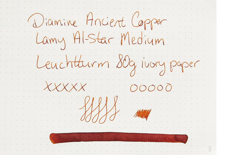 Diamine Ancient Copper - Ink Cartridges