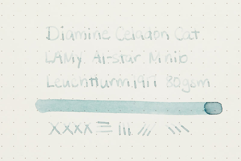 Diamine Celadon Cat - 80ml Bottled Ink