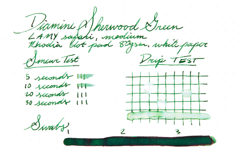 Diamine Sherwood Green - 80ml Bottled Ink