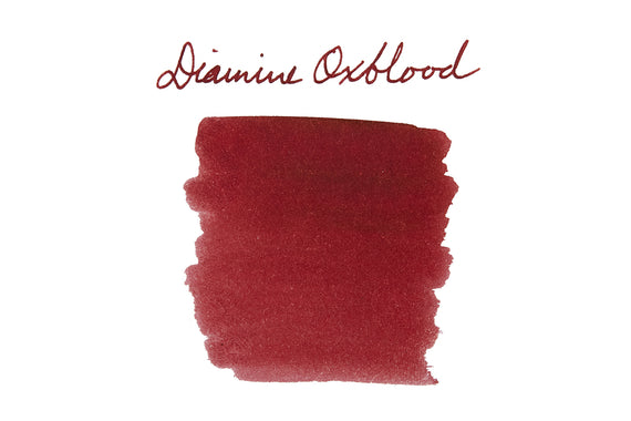 Diamine Oxblood - Ink Sample