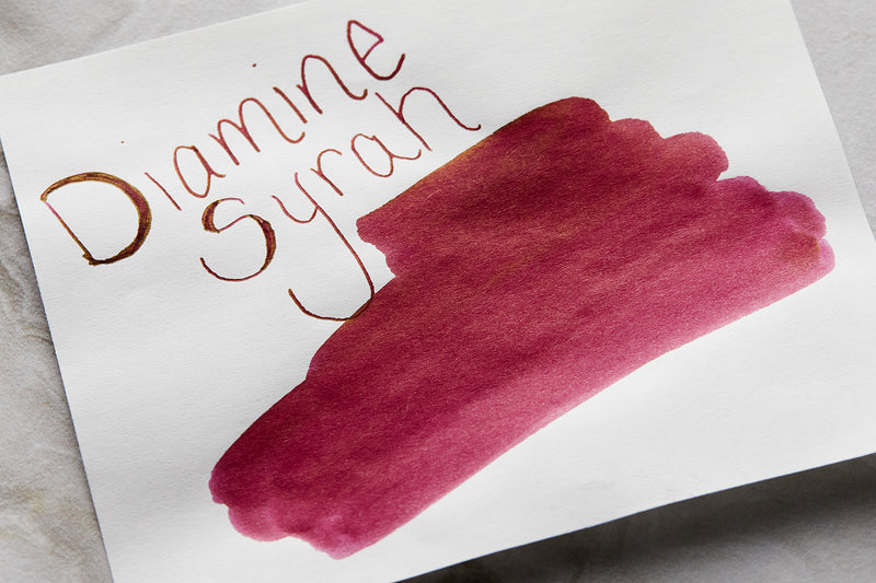 Diamine Syrah - Ink Sample