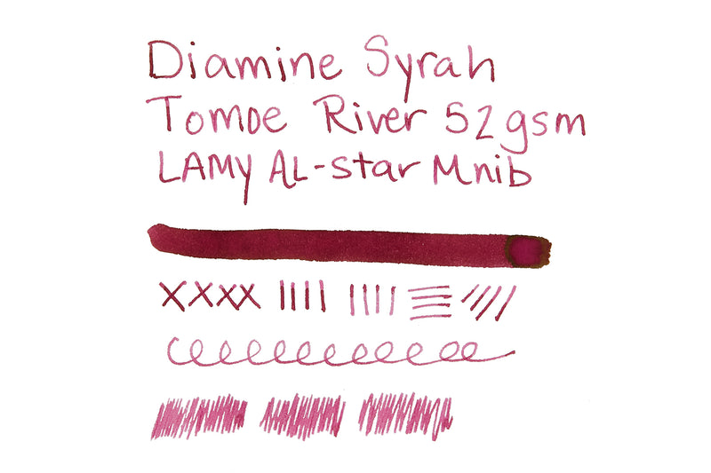 Diamine Syrah - Ink Sample