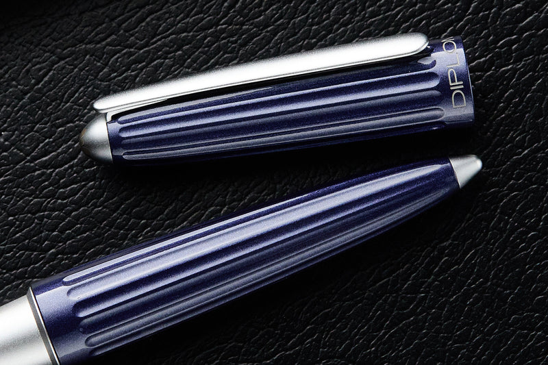 Diplomat Aero Fountain Pen - Midnight Blue