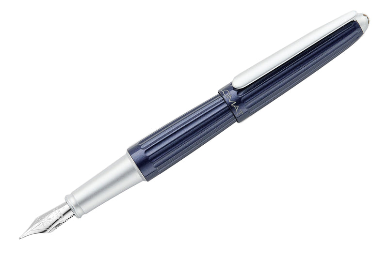 Diplomat Aero Fountain Pen - Midnight Blue