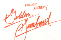 Endless Alchemy Golden Sunburst - Ink Sample