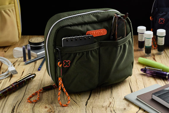 Esterbrook CUBE Portable Travel Case - Green