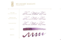 Ferris Wheel Press Mulberry Majesty - Ink Sample