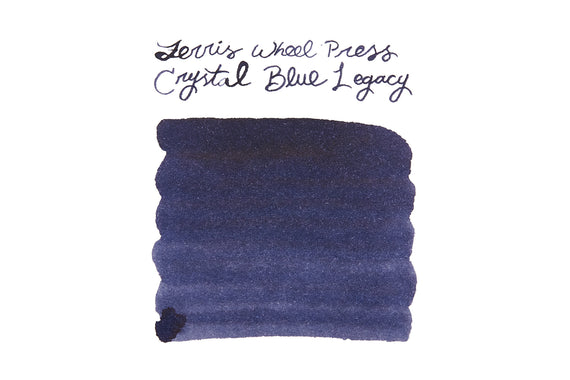 Ferris Wheel Press Crystal Blue Legacy - Ink Sample