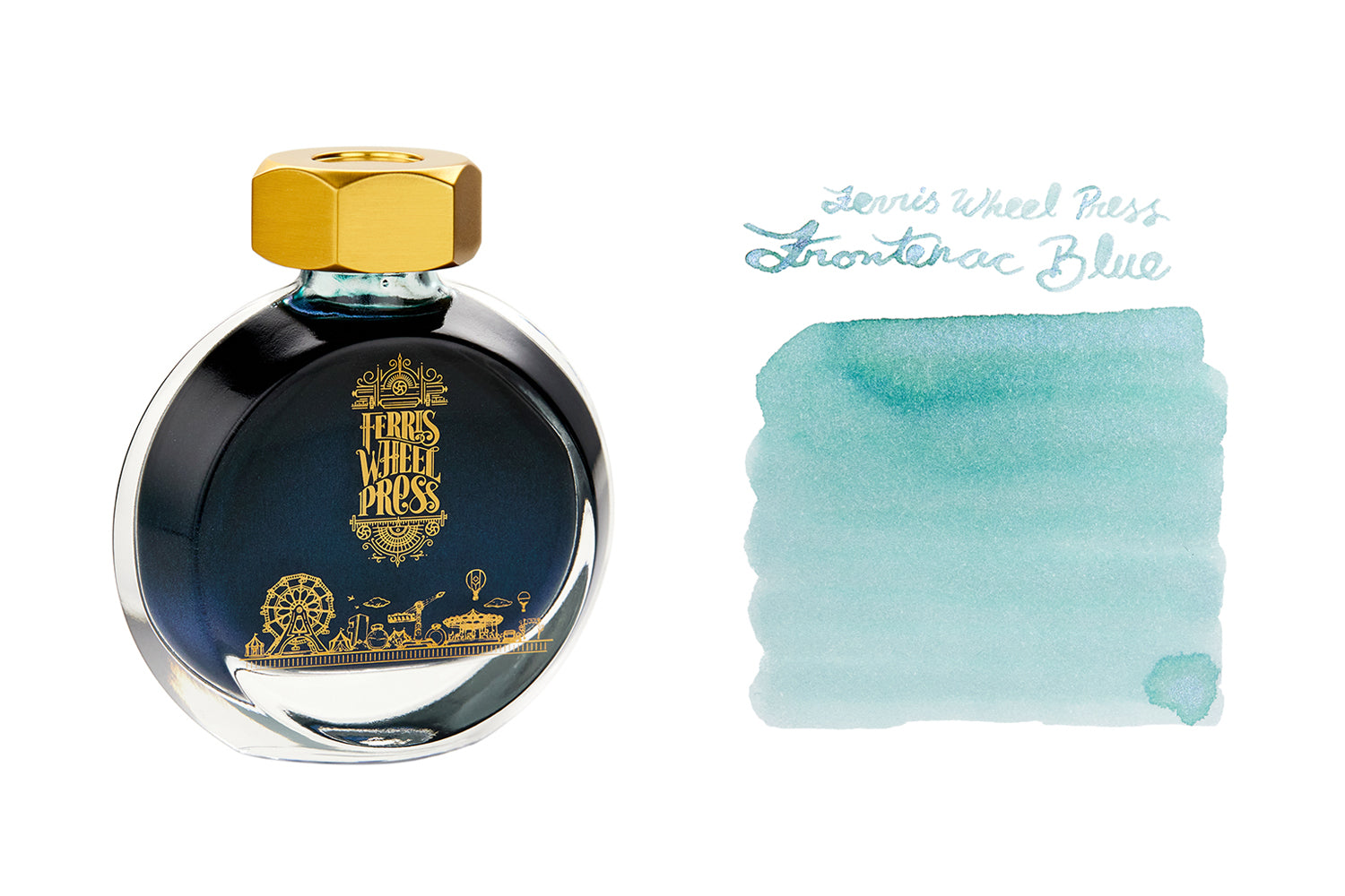 Ferris Wheel Press Fountain Pen Ink,Frontenac Blue, 38mL Bottle - Sam  Flax Atlanta