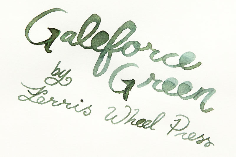 Ferris Wheel Press Galeforce Green - 20ml Bottled Ink