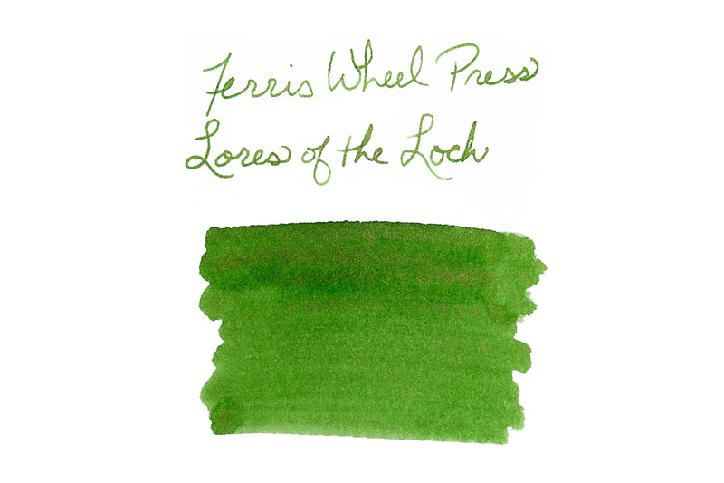 Ferris Wheel Press Lores of the Loch - Ink Sample