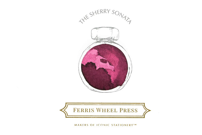 Ferris Wheel Press The Sherry Sonata - Ink Sample