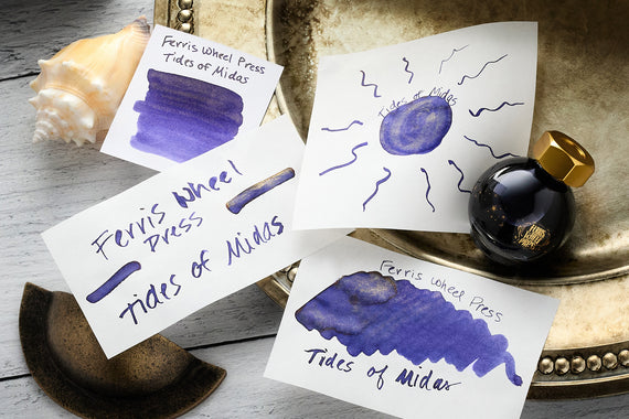 Ferris Wheel Press Tides of Midas fountain pen ink