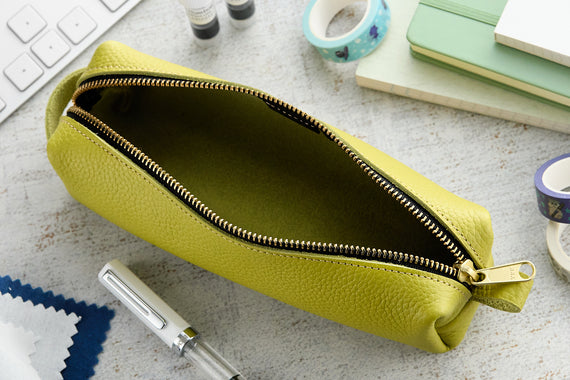 Girologio Zipper Pen Pouch - Lemon Zest (Limited Edition)