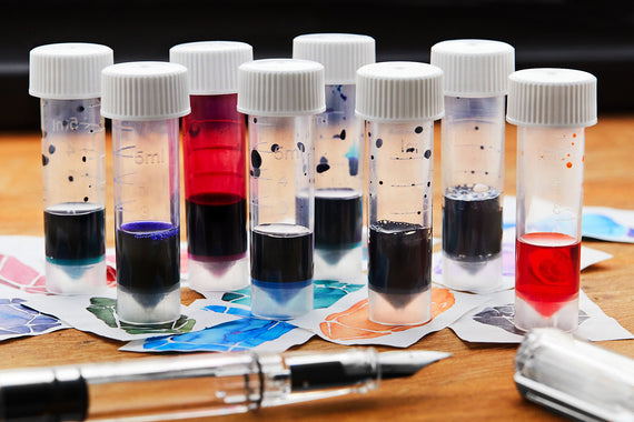 Goulet ink samples