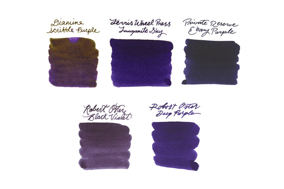 Dark Purple Ink Sample Set