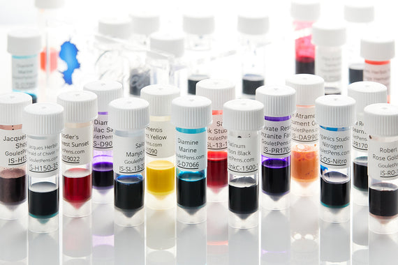 Goulet ink samples