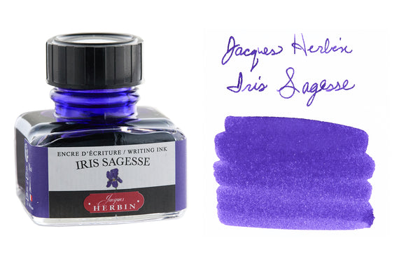 Jacques Herbin Iris Sagesse - 30ml Bottled Ink