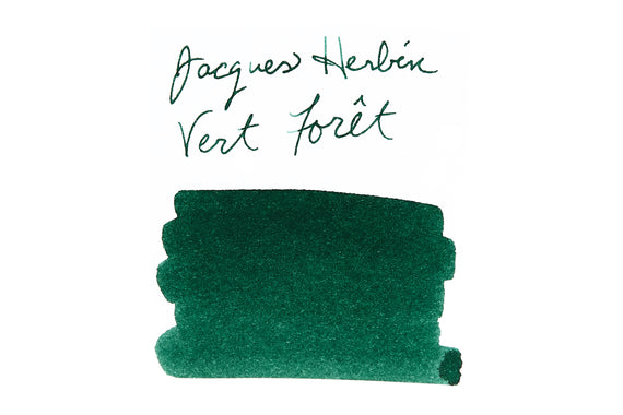 Jacques Herbin Vert Foret - Ink Sample