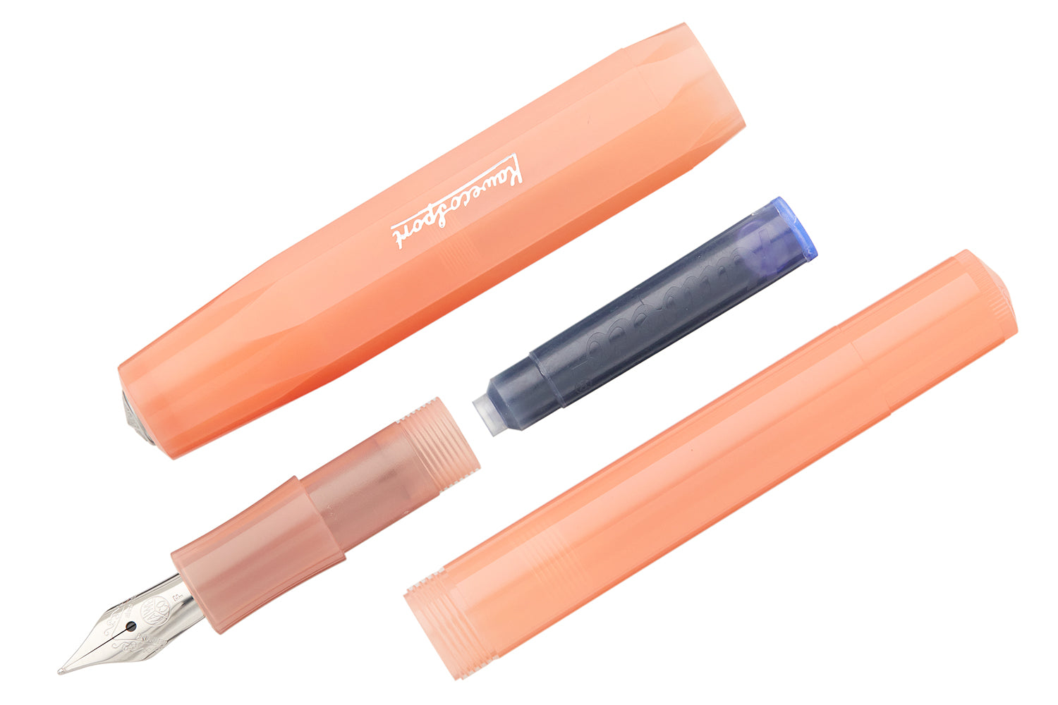Kaweco Frosted Sport Rollerball Pen - Soft Mandarin