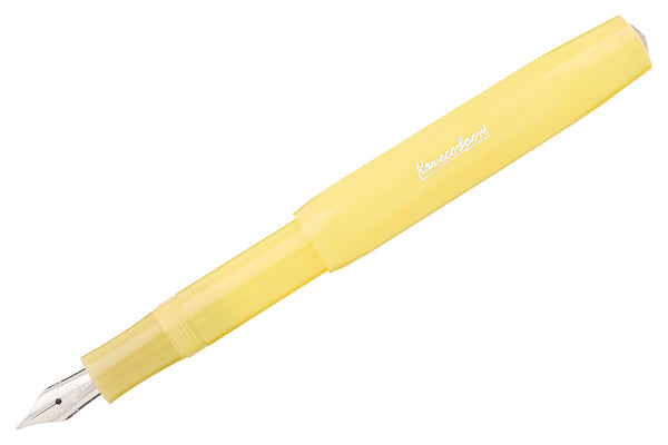 Kaweco Fountain Pen - Frosted Sport - Sweet Banana / Fine