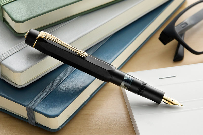 Kaweco AL Sport Piston Fill Fountain Pen - Black