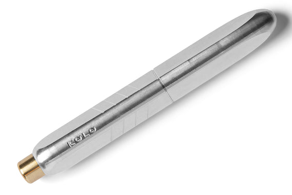 Kolo Tino Fountain Pen - Raw Aluminum